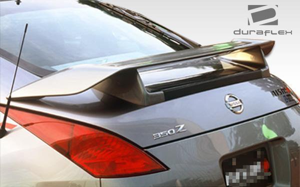 2003-2008 Nissan 350Z Z33 2DR Coupe N-1 Wing Trunk Lid Spoiler - view 2