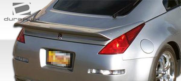 2003-2008 Nissan 350Z Z33 2DR Coupe N-1 Wing Trunk Lid Spoiler - view 4