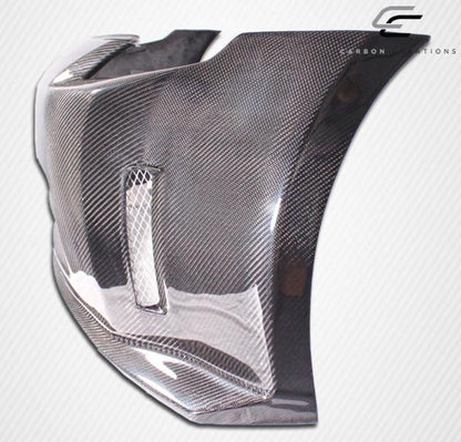 2003-2008 Nissan 350Z Z33 N-1 Front Bumper Cover, Carbon Fiber - view 4
