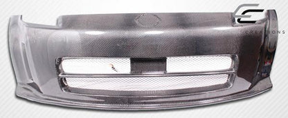 2003-2008 Nissan 350Z Z33 N-1 Front Bumper Cover, Carbon Fiber - view 6