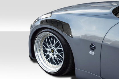 2003-2008 Nissan 350Z Z33 N Spec Fender Vents, Carbon Fiber - view 1