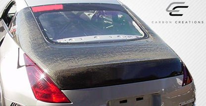 2003-2008 Nissan 350Z Z33 Coupe OEM Look Trunk, Carbon Fiber - view 2