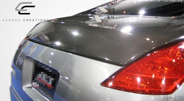 2003-2008 Nissan 350Z Z33 Coupe OEM Look Trunk, Carbon Fiber - view 3