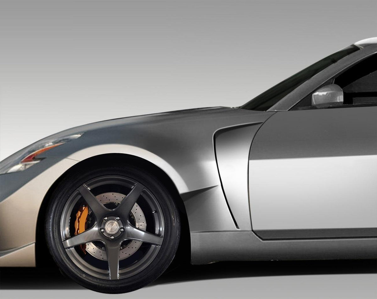 2003-2008 Nissan 350Z Z33 370Z AM-S Conversion Fenders, Fiberglass - view 1