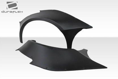 2003-2008 Nissan 350Z Z33 60mm Circuit Front Fender Flares, Fiberglass - view 3
