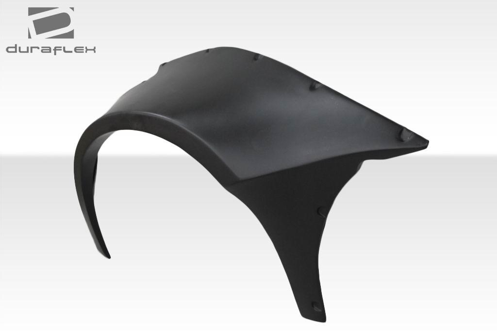 2003-2008 Nissan 350Z Z33 60mm Circuit Front Fender Flares, Fiberglass - view 4