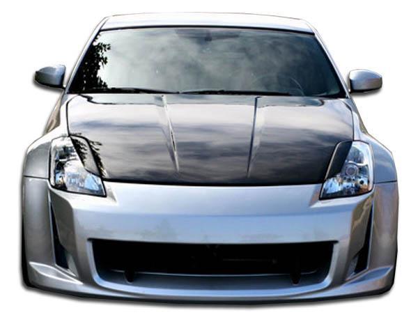 2003-2008 Nissan 350Z Z33 AM-S Front Bumper Cover, Fiberglass - view 1