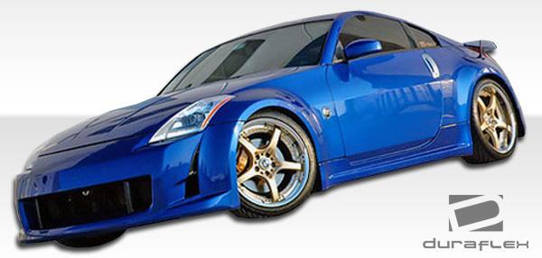 2003-2008 Nissan 350Z Z33 AM-S Front Bumper Cover, Fiberglass - view 2