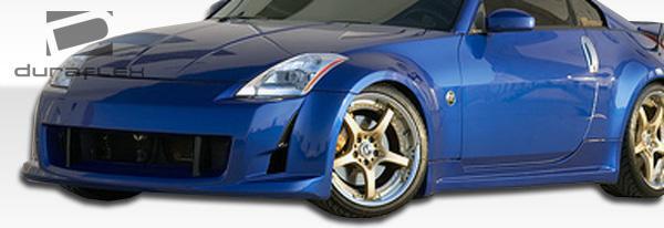 2003-2008 Nissan 350Z Z33 AM-S Front Bumper Cover, Fiberglass - view 4