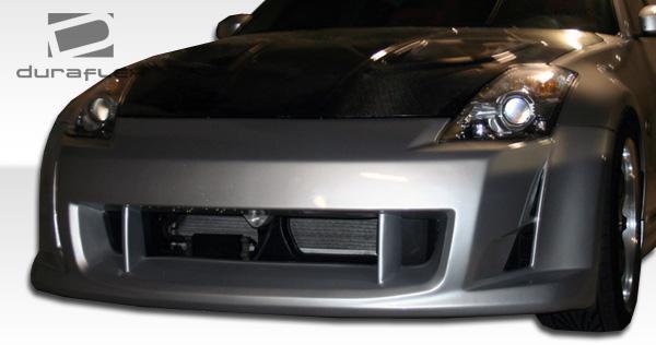 2003-2008 Nissan 350Z Z33 AM-S Front Bumper Cover, Fiberglass - view 6