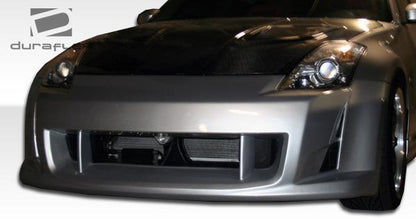 2003-2008 Nissan 350Z Z33 AM-S Front Bumper Cover, Fiberglass - view 6