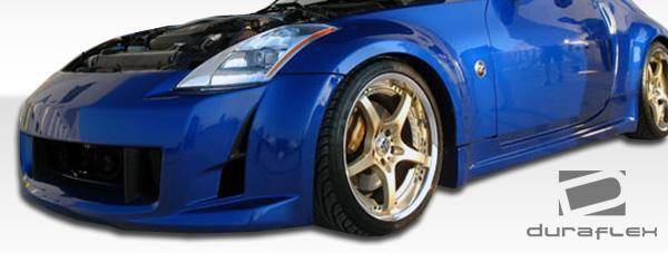 2003-2008 Nissan 350Z Z33 AM-S Front Bumper Cover, Fiberglass - view 9
