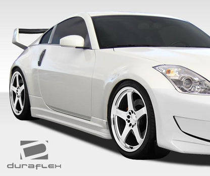 2003-2008 Nissan 350Z Z33 AM-S GT Side Skirts Rocker Panels - view 2