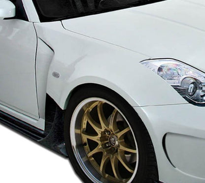 2003-2008 Nissan 350Z Z33 AM-S Wide Body Front Fenders, Fiberglass - view 1