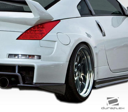 2003-2008 Nissan 350Z Z33 AM-S Wide Body Rear Bumper Cover, Fiberglass - view 2