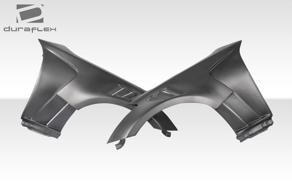 2003-2008 Nissan 350Z Z33 AMS GT3 Front Fenders, Fiberglass - view 2