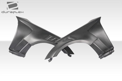 2003-2008 Nissan 350Z Z33 AMS GT3 Front Fenders, Fiberglass - view 2