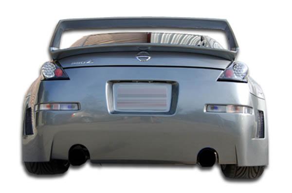 2003-2008 Nissan 350Z Z33 B-2 Wide Body Rear Bumper Cover, Fiberglass - view 1