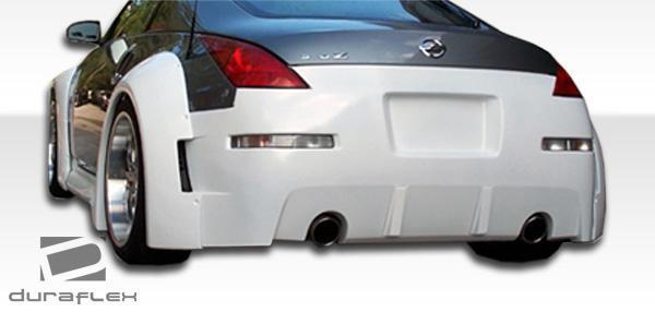 2003-2008 Nissan 350Z Z33 B-2 Wide Body Rear Bumper Cover, Fiberglass - view 4