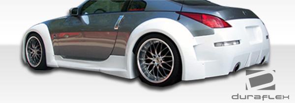 2003-2008 Nissan 350Z Z33 B-2 Wide Body Rear Bumper Cover, Fiberglass - view 6