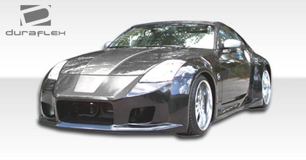 2003-2008 Nissan 350Z Z33 B-2 Wide Body Side Skirts Rocker Panels - view 7