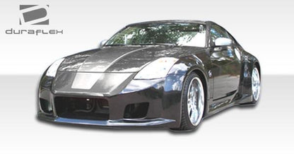 2003-2008 Nissan 350Z Z33 B-2 Wide Body Side Skirts Rocker Panels - view 7