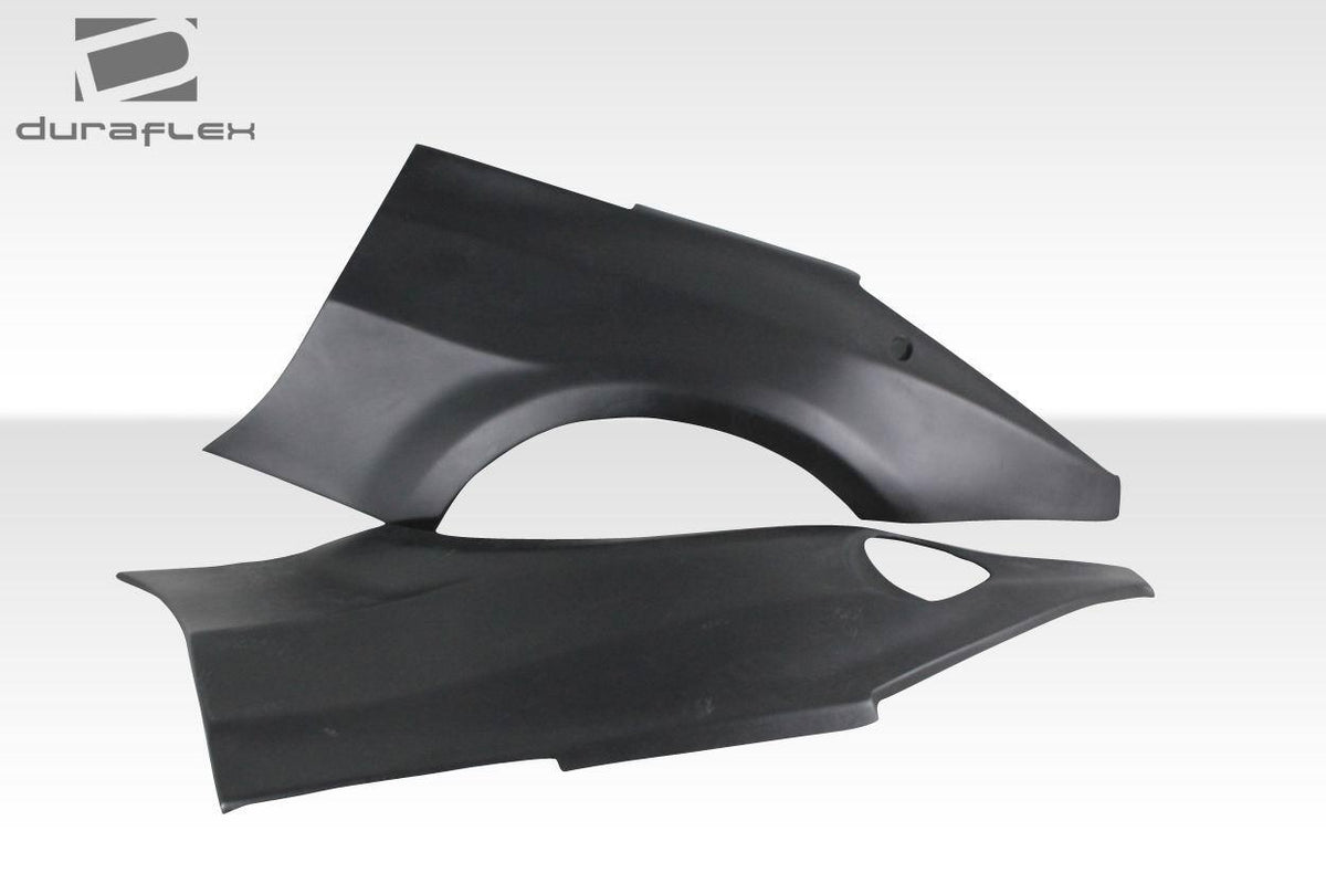 2003-2008 Nissan 350Z Z33 Demon Rear Fender Flares (+30mm), Fiberglass - view 3