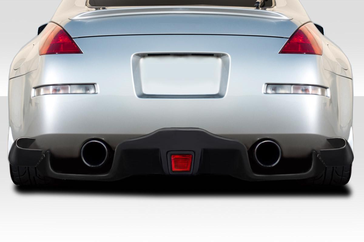 2003-2008 Nissan 350Z Z33 F1 Rear Diffuser - 5 Piece ( fits G35 2DR / - view 1