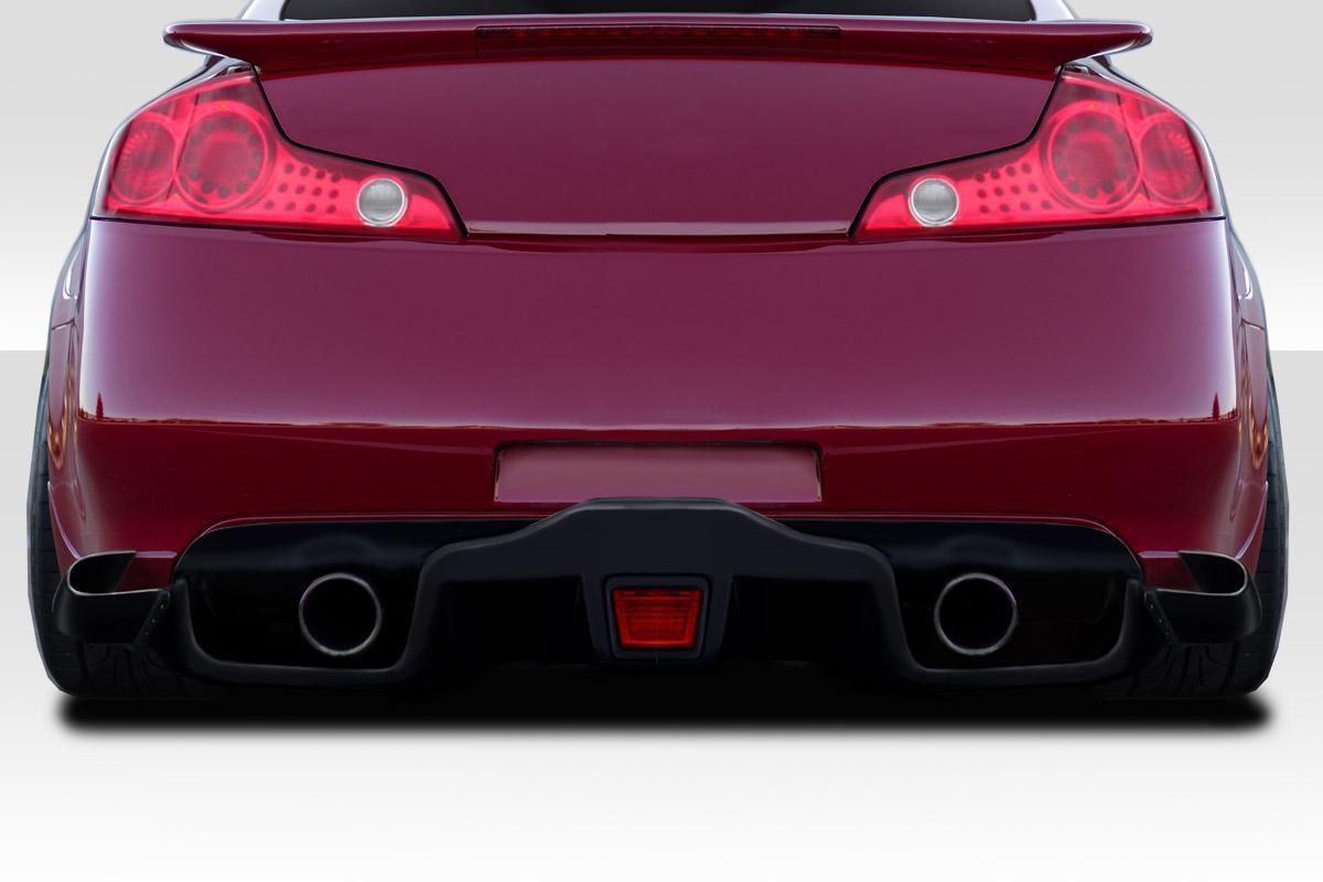 2003-2008 Nissan 350Z Z33 F1 Rear Diffuser - 5 Piece ( fits G35 2DR / - view 2
