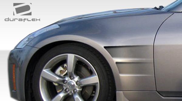 2003-2008 Nissan 350Z Z33 GT Concept Fenders, Fiberglass - view 2