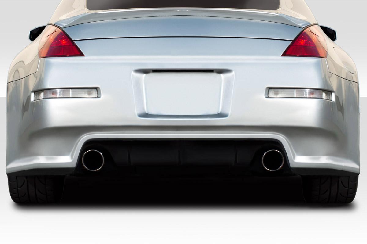 2003-2008 Nissan 350Z Z33 I Spec Rear Bumper Cover, Fiberglass - view 1