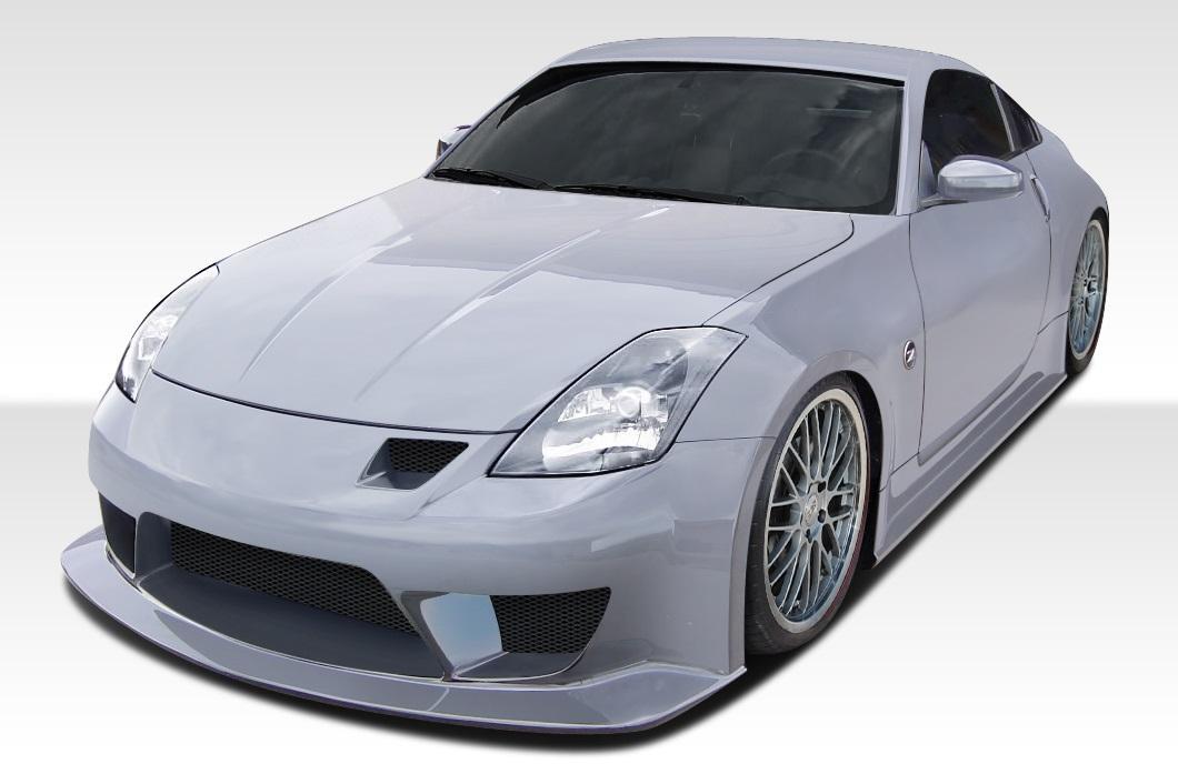 2003-2008 Nissan 350Z Z33 J-Spec 2 Body Kit, Fiberglass - view 1