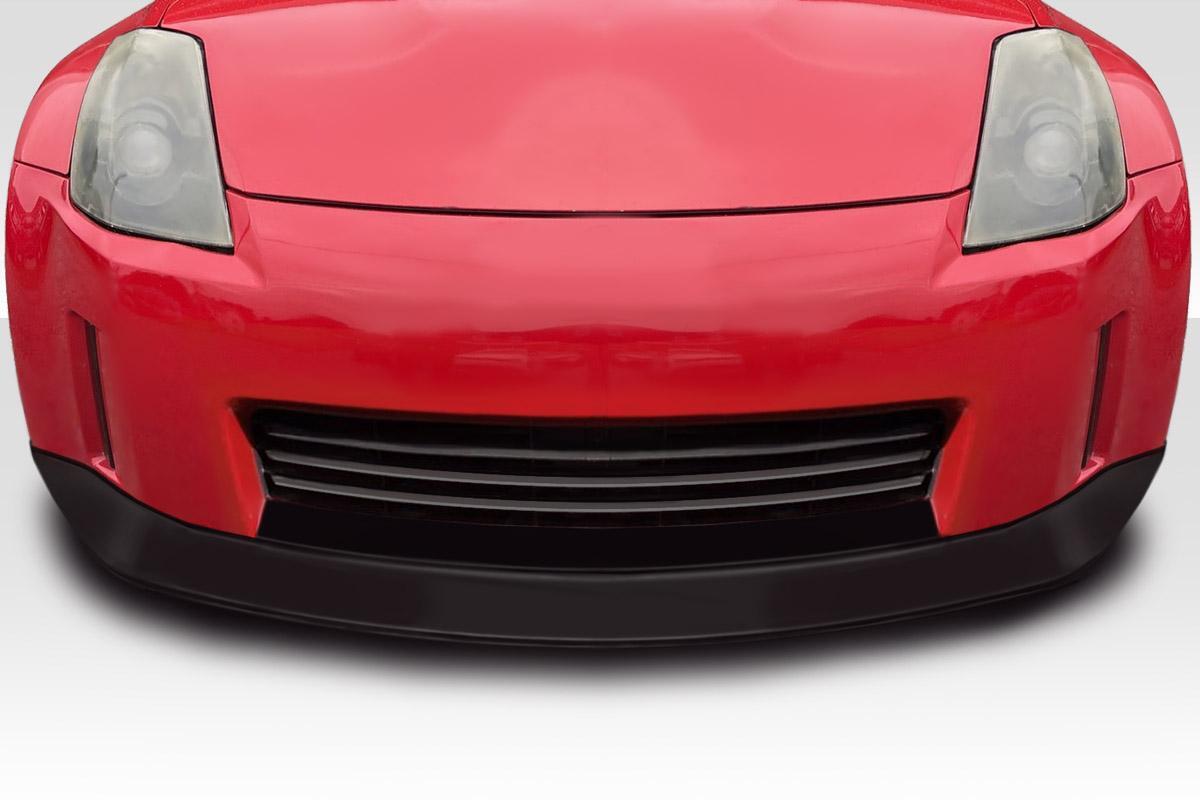 2003-2008 Nissan 350Z Z33 Lexer Front Lip Spoiler Air Dam, Fiberglass - view 1