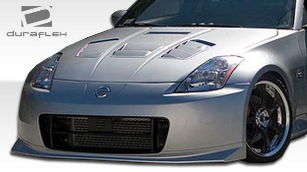 2003-2008 Nissan 350Z Z33 N-2 Front Bumper Cover, Fiberglass - view 4