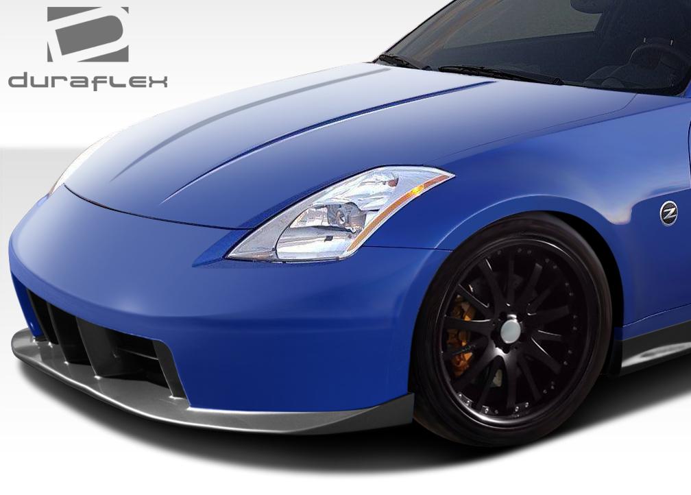 2003-2008 Nissan 350Z Z33 N-3 Front Bumper Cover, Fiberglass - view 2