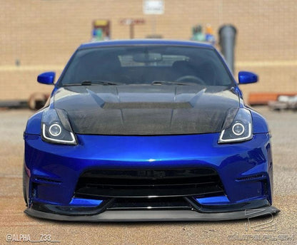 2003-2008 Nissan 350Z Z33 N4 Front Bumper Cover, Fiberglass - view 2