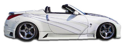 2003-2008 Nissan 350Z Z33 R35 Side Skirts Rocker Panels, Fiberglass - view 1