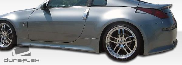 2003-2008 Nissan 350Z Z33 V-Speed Side Skirts Rocker Panels - view 5