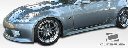 2003-2008 Nissan 350Z Z33 V-Speed Side Skirts Rocker Panels - view 7