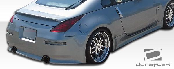 2003-2008 Nissan 350Z Z33 V-Speed Side Skirts Rocker Panels - view 9