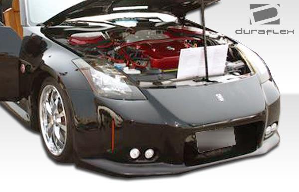 2003-2008 Nissan 350Z Z33 Vader 3 Wide Body Front Bumper Cover - view 7