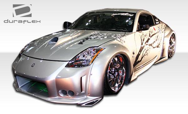 2003-2008 Nissan 350Z Z33 Vader 3 Wide Body Front Fender Flares - view 8