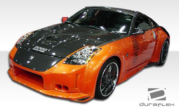 2003-2008 Nissan 350Z Z33 Vader 3 Wide Body Front Fender Flares - view 9
