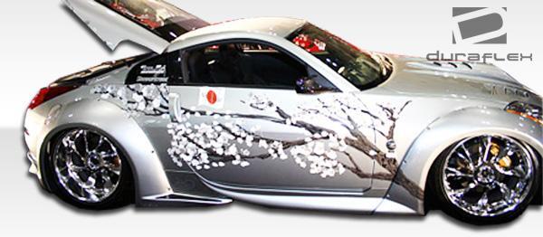2003-2008 Nissan 350Z Z33 Vader 3 Wide Body Kit, Fiberglass - view 2