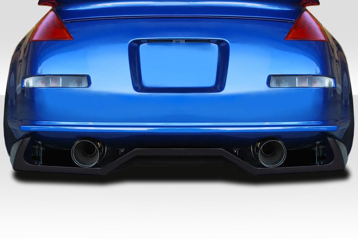 2003-2008 Nissan 350Z Z33 VTX Rear Diffuser, Fiberglass - view 1