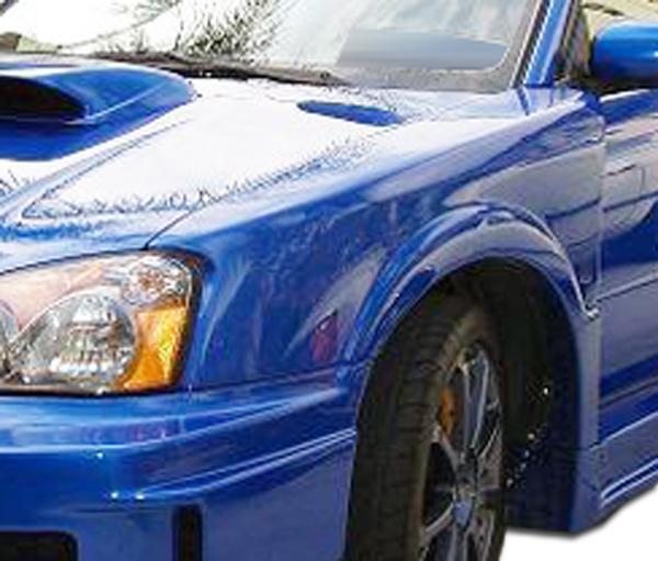2004-2005 Subaru Impreza WRX STI 4DR C-GT Wide Body Front Fenders - view 1