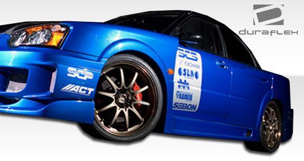 2004-2005 Subaru Impreza WRX STI 4DR C-GT Wide Body Front Fenders - view 4