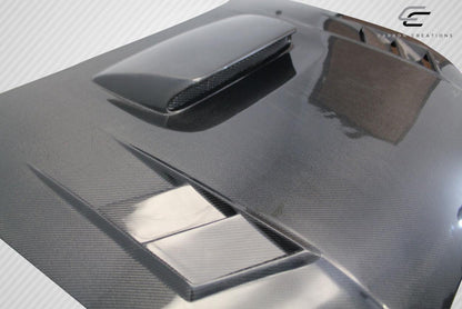 2004-2005 Subaru Impreza WRX STI DriTech TS-1 Hood, Carbon Fiber - view 6