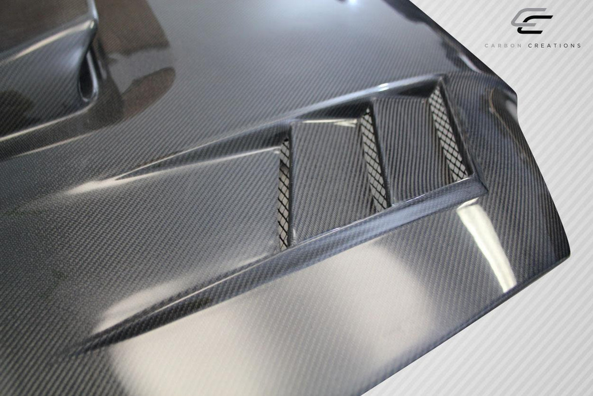 2004-2005 Subaru Impreza WRX STI DriTech TS-1 Hood, Carbon Fiber - view 7