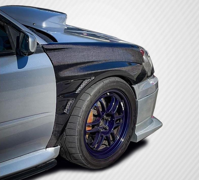 2004-2005 Subaru Impreza WRX STI GT Concept Fenders, Carbon Fiber - view 1